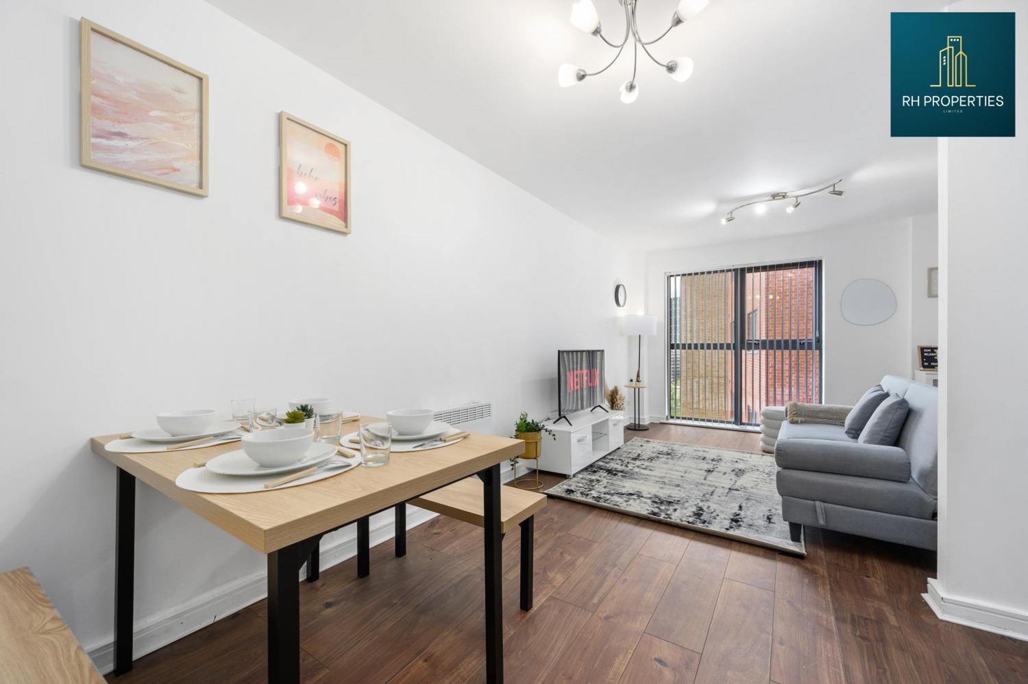 Modern Studio Near City Centre Манчестер Экстерьер фото